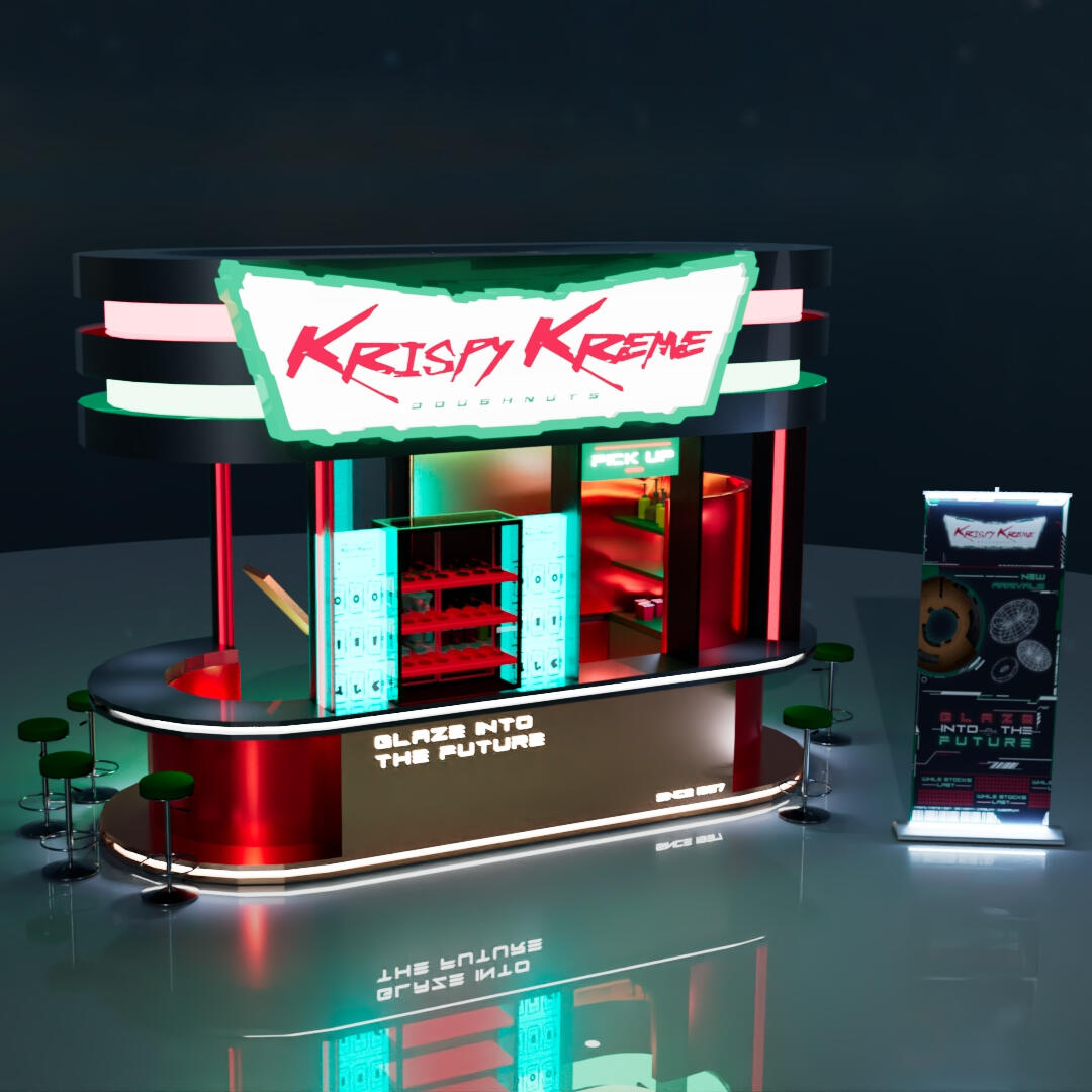 cyberpunk krispy kreme | 2024