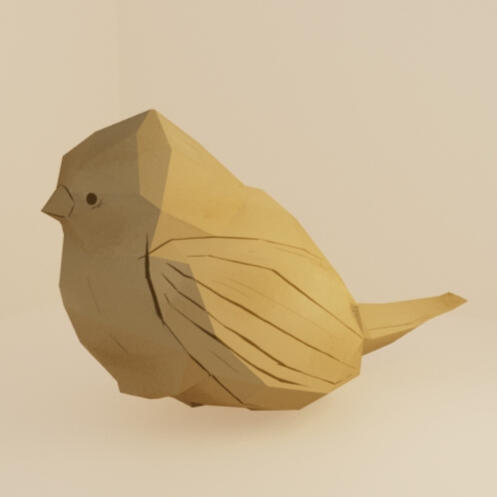 3D WOODEN BIRD | 2023