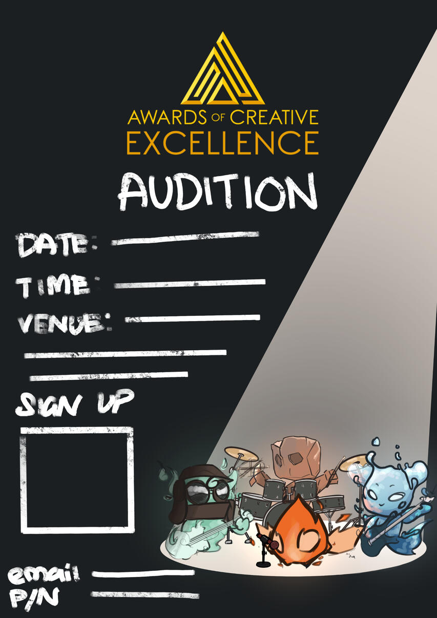 audition poster concept 2
