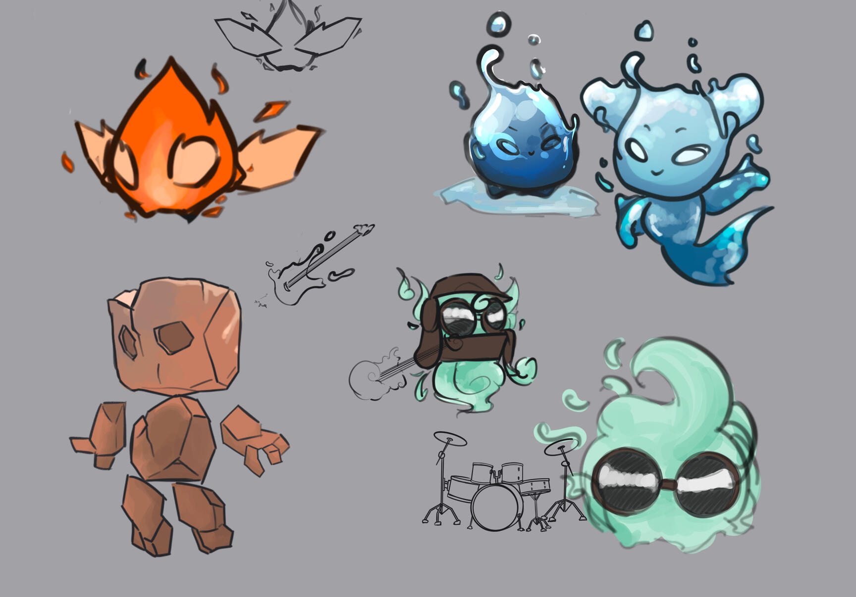 mascot concept