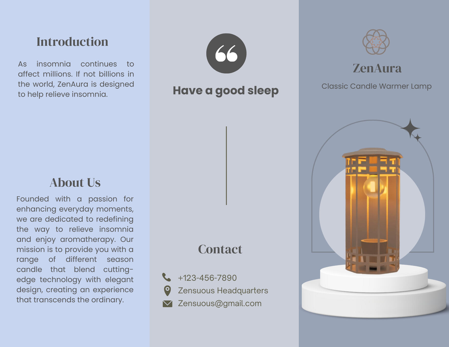 brochure | front